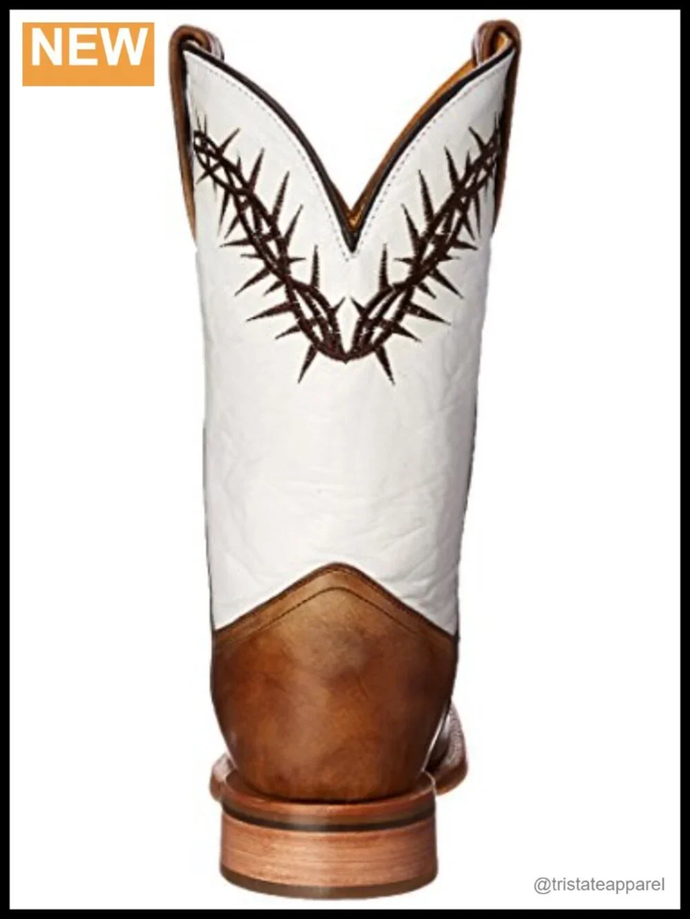 Women's Mid-Calf Western Boots Leather Square Toe Roper Heel 11